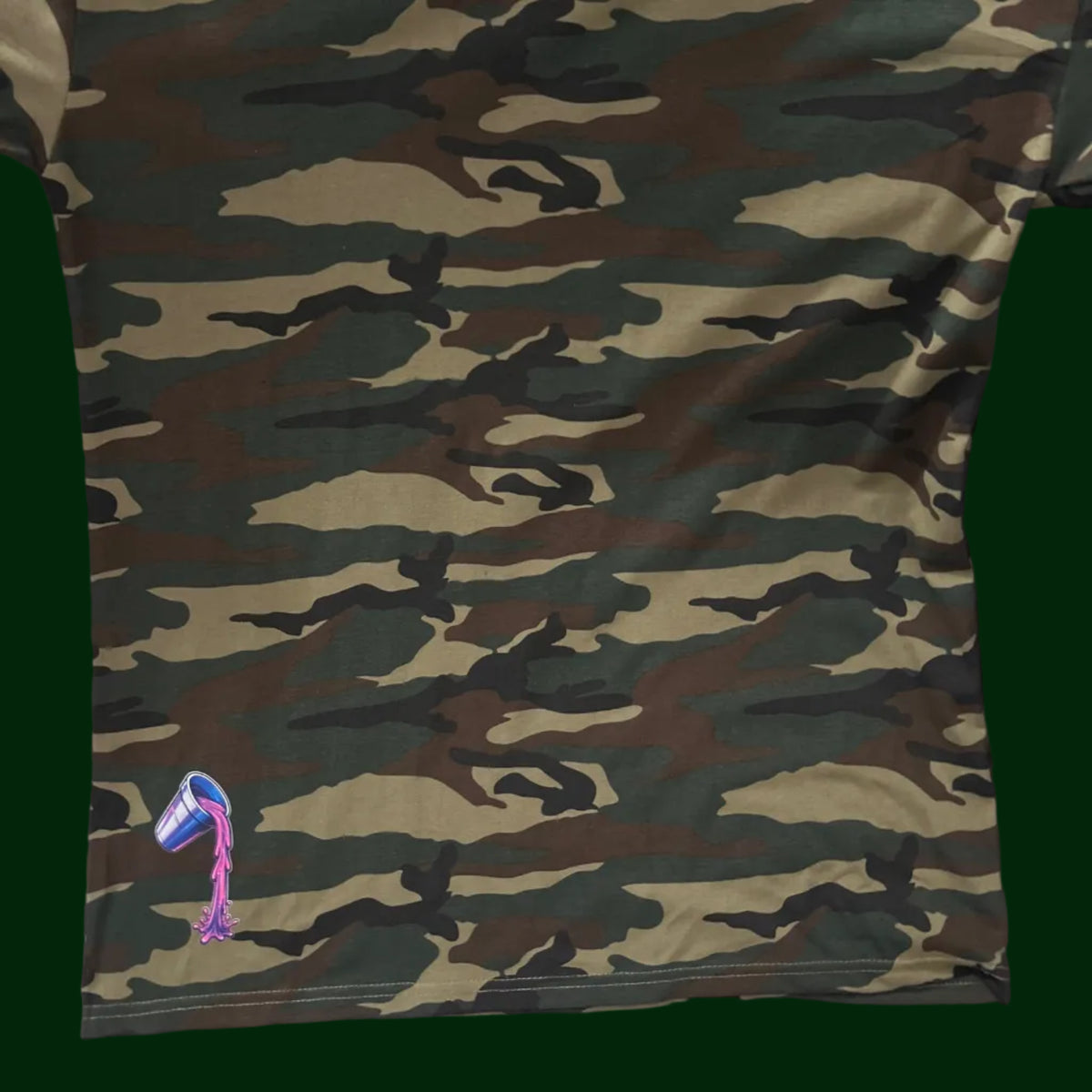 Zaza Zone Camo Logo Tee - PREORDER