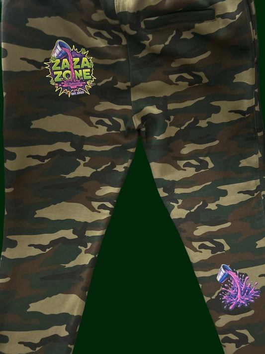 Zaza Zone Camo Pants - PREORDER